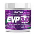 Evogen EVP 3D - Stim Free Pre Workout Powder for Men & Women | Sugar Free Non Stim Preworkout with Beta Alanine and Creatine for Energy & Pump | Juicy Grape | 40 Servings