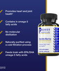 Premier Research Labs Epa/Dha Marine Softgels - Supports Heart & Joint Health - Fish Oil Dietary Supplement - Omega Fatty Acids