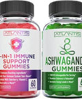 Atlantis Nutrition 8in1 Immune Support 60 Gummies + Ashwagandha 60 Gummies