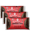 Lakanto Sugar Free Chocolate Chips - Monk Fruit Sweetener and Erythritol, Perfect for Baking, Pancakes, Muffins, Protein Bites, Melting, Mixing, Snacking, Gluten Free, Vegan (8 oz - Pack of 3)
