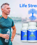Life Strength Adk 10 Supplement (90 Ct) - Physician Formulated Vitamins A1, D3 & K2 (As Mk7) For Bone Health - Immune System Support - Gluten Free, Soy Free, Non-Gmo - Pack Of 1