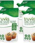 Truvia Cane Sugar Blend Natural Stevia Sweetener and Cane Sugar 24 oz (Pack of 4)