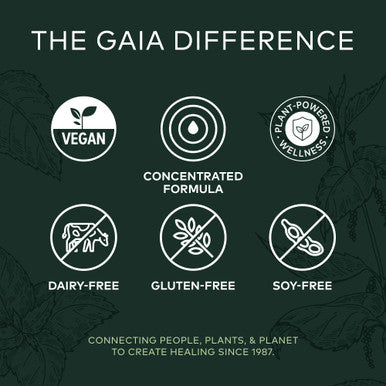 Gaia Herbs Sinus Comfort - Respiratory & Immune Support Supplement to Promote Healthy Sinuses* - with Nettle, mint Leaf Oil, Holy Basil, Yarrow, Plantain & Bayberry - 2 Fl Oz (30-Day Supply)