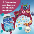 Multivitamin For Women 50+ & Men, Sugar Methylated Multivitamin Gummies With Glucosamine Chondroitin Msm For Senior, Chewable Multi Vitamin D3 K2 & A C E, B Complex, Algae Calcium Magnesium