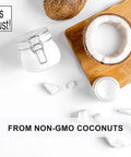 It's Just - MCT Oil Powder C8:C10 (60:40), 70% Fat, Non-Dairy, Keto Coffee Creamer, Non-GMO Coconuts, Unflavored, 8oz