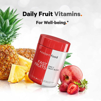 Codeage Instantfood Fast Fruits Over 15 Fruits Powders Equivalent All-in-One Vegan Daily Whole Food Vitamins - Berries Antioxidant Polyphenols & Bioflavonoid Multivitamin Non-GMO 90 Capsules