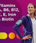 Centrum Multivitamin For Women Multivitamin/Multimineral Supplement With Iron Vitamin D3 B Vitamins And Antioxidant Vitamins C And E Tablet Gluten Free Non-Gmo Ingredients - 250 Count