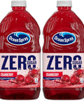 Ocean Spray ZERO Sugar Mixed Berry Juice Drink Cranberry Juice Drink Sweetened with Stevia 64 Fl Oz Bottle