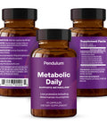 Pendulum Metabolic Daily Multi Strain Probiotic with Akkermansia muciniphila to Support Metabolism and Sustain Energy Levels for Women and Men 30 Capsules 1 Pack