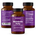 Pendulum Metabolic Daily Multi Strain Probiotic with Akkermansia muciniphila to Support Metabolism and Sustain Energy Levels for Women and Men 30 Capsules 1 Pack