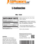 BulkSupplements L-Isoleucine Powder - Amino s for Immune Support, BCAA Supplement - Unflavored, - 1000mg (100 Grams - 3.5 oz)