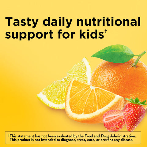 Nature Made Kids First Multivitamin with Omega3 Kids Gummy Multivitamins with Vitamins and Minerals for Nutritional Support 70 Gummies