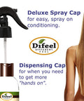 Difeel Pro-Growth Biotin Leave in Conditioning Treatment 6 oz. with Spray Cap & Dispensing Cap