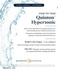 Quicksilver Scientific Original Quinton Hypertonic Solution Sea Water Hydration Liquid Minerals With Electrolytes For Muscle Recovery Stamina+Mineral Replenishment (30 Single Serving Glass Vials)