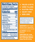 NativePath MCT Oil Powder Supplement - Unflavored MCT Powder with Keto-Friendly C8 MCTs Free of Dairy Gluten and GMOs 25 Servings