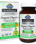 Garden of Life, Dr. Formulated Enzymes, Organic Digest +, Tropical Fruit Flavor, 90 Chewables