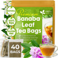 FreshDrinkUS, Premium 75 Mulberry Leaf Tea Bags, 100% Natural & Pure from Mulberry Leaves. Loose Leaf Herbal Tea. Made with Natural Material Tea Bags. No Sugar, No Caffeine, No Gluten, Vegan.