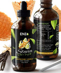 Enzo Liquid Stevia Drops Our Zero Calories Sweetener (4oz 800 Servings/Bottle) Toffee Caramel All Natural flavoring with No Artificial Additives & Filler Ingredient