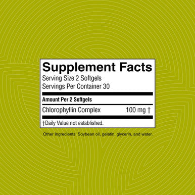 Nature'S Sunshine Chlorophyll, 60 Softgel Capsules | Helps Support The Body'S Blood-Cleansing Functions And Strengthens The Immun