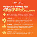 Vegan Superfruit Gummy Beauty Vitamins with Collagen Enhancing Ingredients for Hair Skin and Nails Growth Perfect Vegetable Gummies Alternative for Collagen Pills