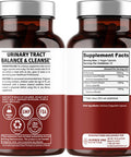 N1N Premium D Mannose with Cranberry and Hibiscus Max Strength 1350mg Naturally Supports Urinary Tract Health Flush Impurities and Bladder Health 120 Veg Caps