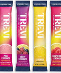 TREVI Electrolytes Powder Packets, Sugar Free Hydration, Lemonade Variety | 28 Count Essential Daily Drink Mix, 0 Sugar, Magnesium, Potassium, Vitamin C, Calcium, B6 & B12 Vitamins