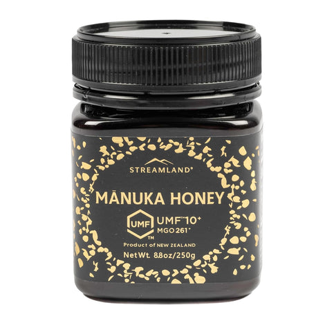Streamland Multifloral MÃƒâ€žÃ‚Ânuka Honey with Gold Kiwifruit Pure New Zealand Honey, Tangy-Sweet Flavor, Premium Quality (MGO 50+ 8.8 oz)