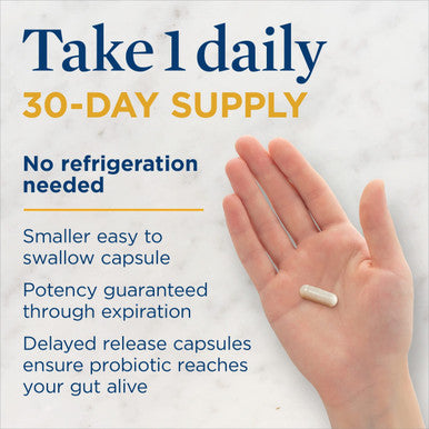 ReLife Adult Everyday Immune Probiotic TripleAction Immune Boost Formula 10 Billion CFU plus the power of Vitamin C and Zinc 30 Vegetarian Capsules