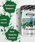 Gaspari Nutrition SuperPump Aggression Pre-Workout: Energy, Focus, Endurance and Recovery, with Creatine and Caffeine (25 Servings, Grizzly Gummy)