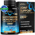 NUTRAHARMONY Glucosamine Chondroitin Msm Collagen | Fsa Hsa Eligible | Joint Support Supplement 2800 Mg | Made In Usa | Fsa Approved Product Items | Flexibility Nutritional Vitamins | For Men & Women, 120 Capsules
