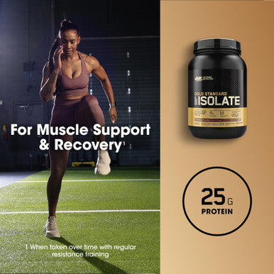 Optimum Nutrition Gold Standard 100% Isolate Chocolate Bliss 1.64 Pounds 24 Servings (Packaging May Vary)