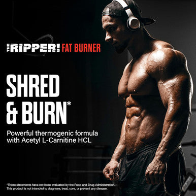 Jnx Sports The Ripper Shredding Thermogenic Fat Burner - Pineapple Shred 30 Servings Advanced Fast Acting Thermogenic Pre-Workout, Appetite Suppressant For Men & Women