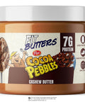 Fit Butters Birthday Cake Cashew Almond Butter Spread - Added Protein and Coconut Oil, Low Carb, Low Sugar, Gluten Free, Complete Protein Dessert Flavored Nut Butter