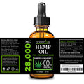 Greenive 28,000Mg Hemp Oil With Vegan Omegas C02 Extraction (2)