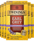 Twinings Lemon & Ginger, Caffeine-Free Herbal Tea Bags, 100 CT Box (1 Pack) | Spicy & Tangy, Ginger, Lemon Peel, Lemongrass, Blackberry Leaves, Soothe Digestion, 100 Foil Lined Individually Wrapped Bags