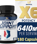 Premium Joint Support Supplement 180 Capsules 12 in 1 with Glucosamine Chondroitin MSM Turmeric Resveratrol Boswellia Serrata Black Pepper