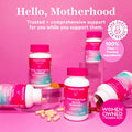 Pink Stork Total Postnatal Vitamin Gummies - Multivitamin for Postpartum Recovery and Lactation Support - Folic Acid B6 & Vitamin C - Breastfeeding Essentials - 60 Gummy Vitamins