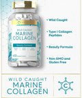 Carlyle Marine Collagen Peptides | 400 Caplets | Wild Caught | with Hyaluronic Acid | Non-GMO, Gluten Free