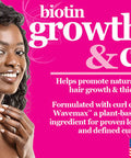 Difeel Growth and Curl Biotin Shampoo 12 oz. - Curly Hair Shampoo for Hair Growth, Natural Curl Shampoo