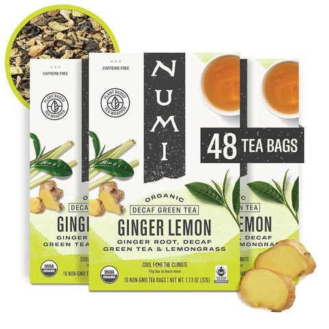 Numi Organic Matcha Toasted Rice Tea, 100 Green Tea Bags, Medium Caffeine