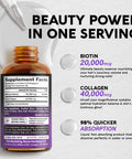 NUTRAHARMONY Electrolyte Tablets & Liquid Biotin, Collagen Drops
