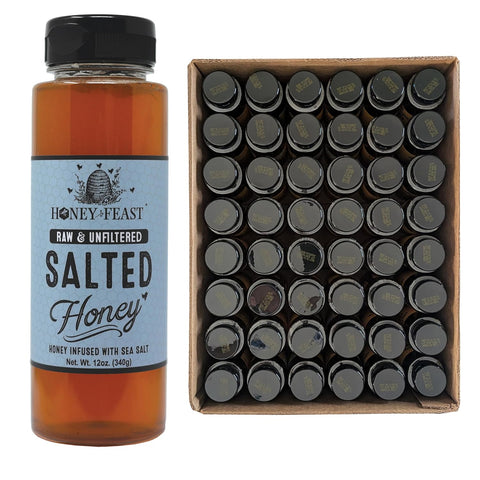 HONEY FEAST New Zealand Manuka Infused Honey with Propolis 12oz - Raw Manuka Honey, Patent Pending Formula, MGO182 Rating, Manuka Honey New Zealand