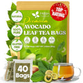 FreshDrinkUS, Premium 120 Mulberry Leaf Tea Bags, 100% Natural & Pure from Mulberry Leaves. Loose Leaf Herbal Tea. Made with Natural Material Tea Bags. No Sugar, No Caffeine, No Gluten, Vegan.