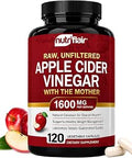 Apple Cider Vinegar Capsules with The Mother - 120 Vegan ACV Pills - Best Supplement for Healthy Weight Loss, Diet, Keto, Digestion, Detox, Immune - Powerful Cleanser & Appetite Suppressant Non-GMO
