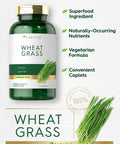 Carlyle Wheat Grass | 500 Vegetarian Caplets | Non-Gmo, Gluten Free Supplement