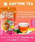 Skinny Boost - My Best Life Bundle - Skinny Boost Detox Pack-1 Daytime Tea(28 Bags)1 Evening Detox Tea(14 Bags), 1 Sugar Free Apple Cider Vinegar Gummies(60 Vegan), Lean Greens Plus Superfood Powder
