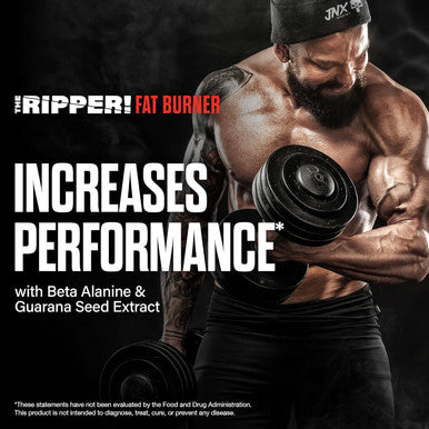 Jnx Sports The Ripper Shredding Thermogenic Fat Burner - Pineapple Shred 30 Servings Advanced Fast Acting Thermogenic Pre-Workout, Appetite Suppressant For Men & Women