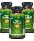 Irwin Naturals High Potency D3 & K2 Complex (Pack Of 3)