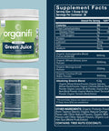 Organifi Green Juice - Powder Supplement With Organic Spirulina Ashwagandha And Chlorella - Helps Achieve Fitness Goals And Reduce Cortisol Levels 30-Day Supply