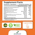 Aitnaturals Vitamin B-100 (100 Capsules) | Enriched B complex (B1 B2 B3 B5 B6 B7 B9 & B12) for Energy Production Mood & vitality Immune support Healthy Hair Skin Nails & Cognitive function